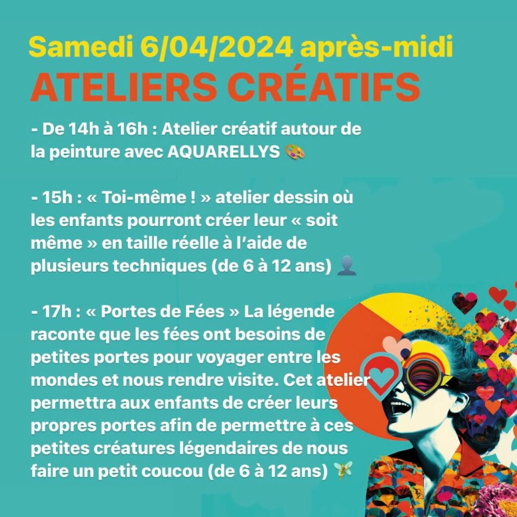 ateliers créatifs