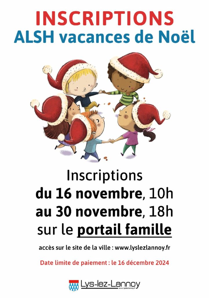 Affiche ALSH de Noël