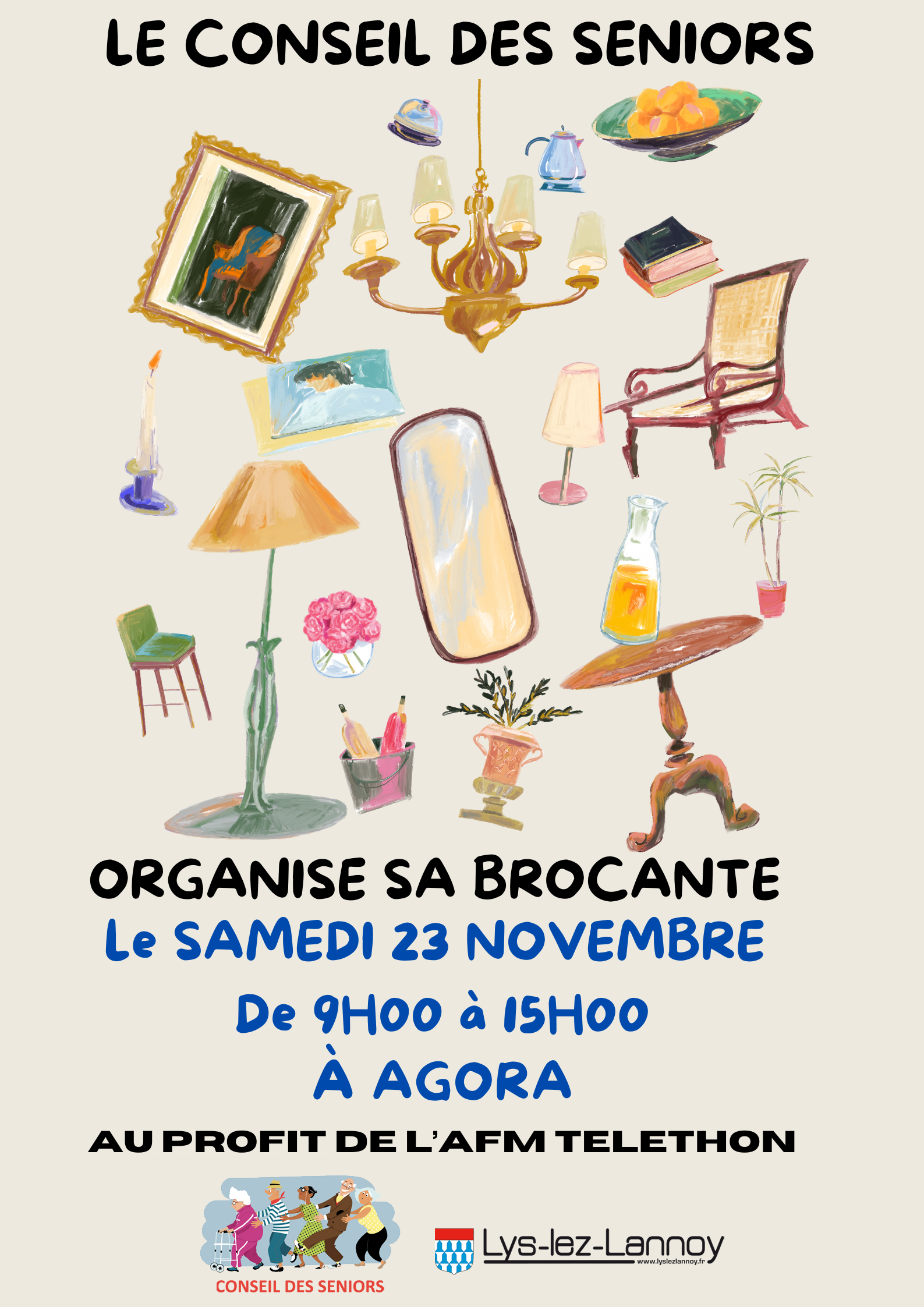 Braderie du Conseil des seniors