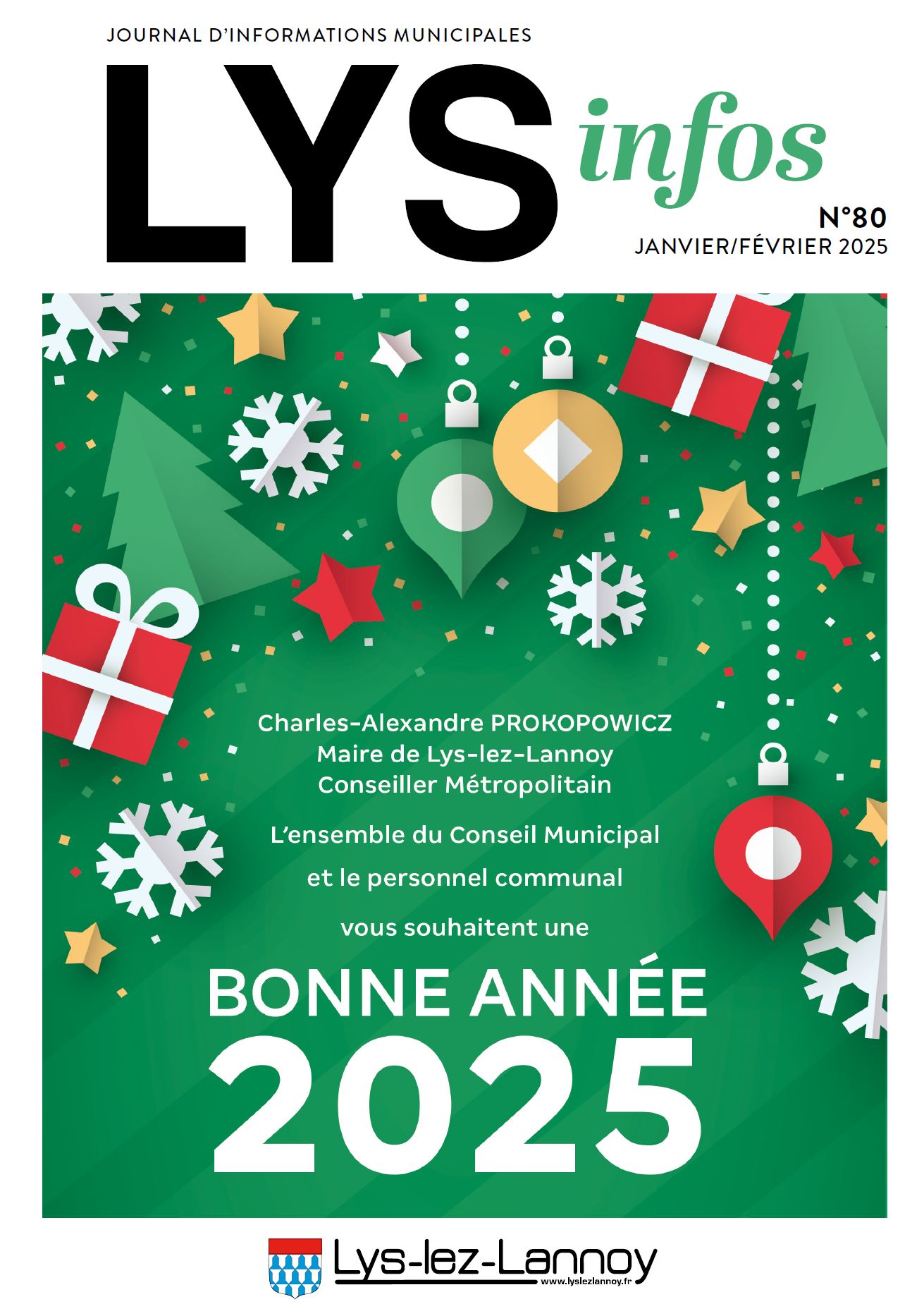 couverture du Lys infos de janvier février 2025