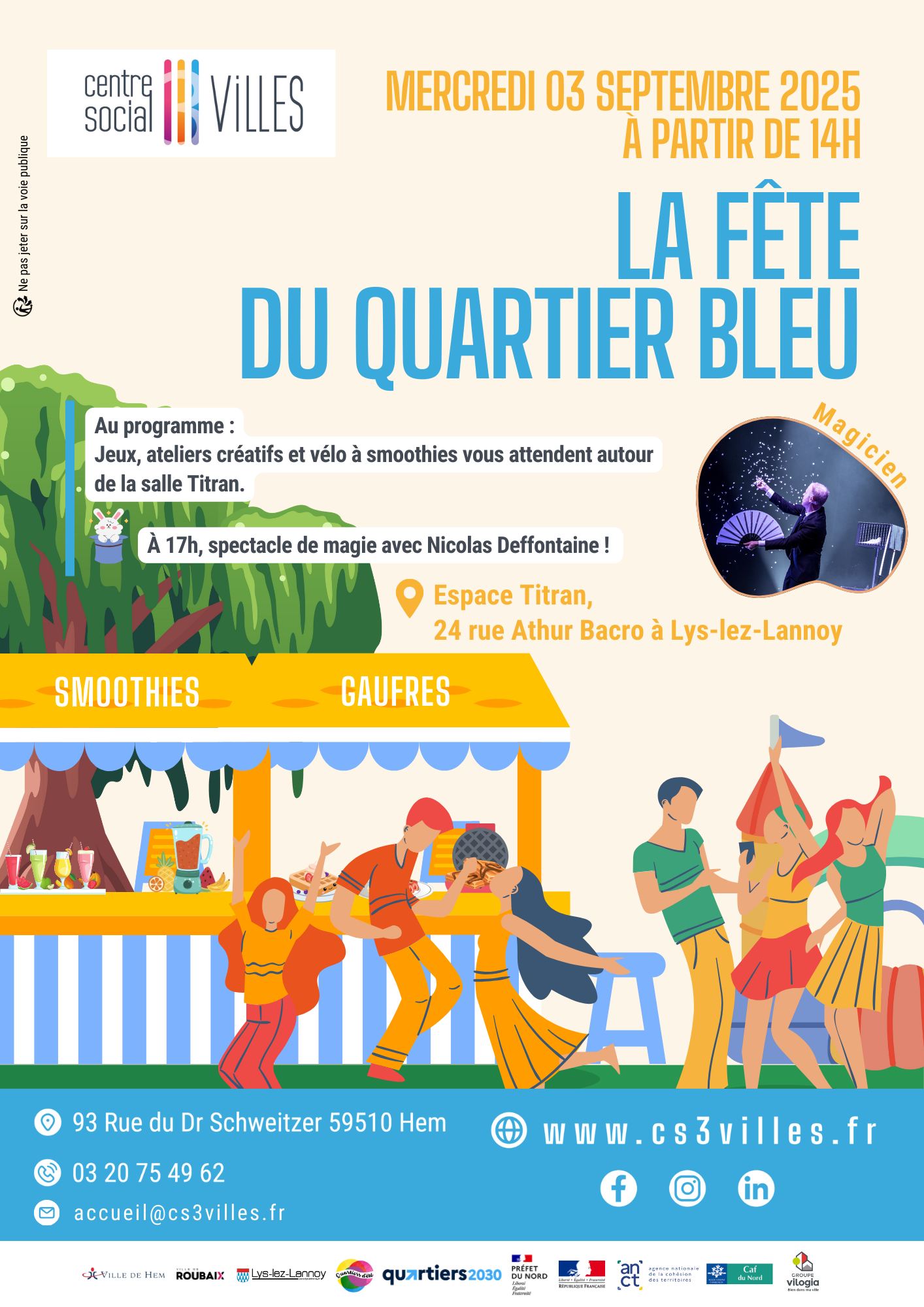 Fête du quartier bleu