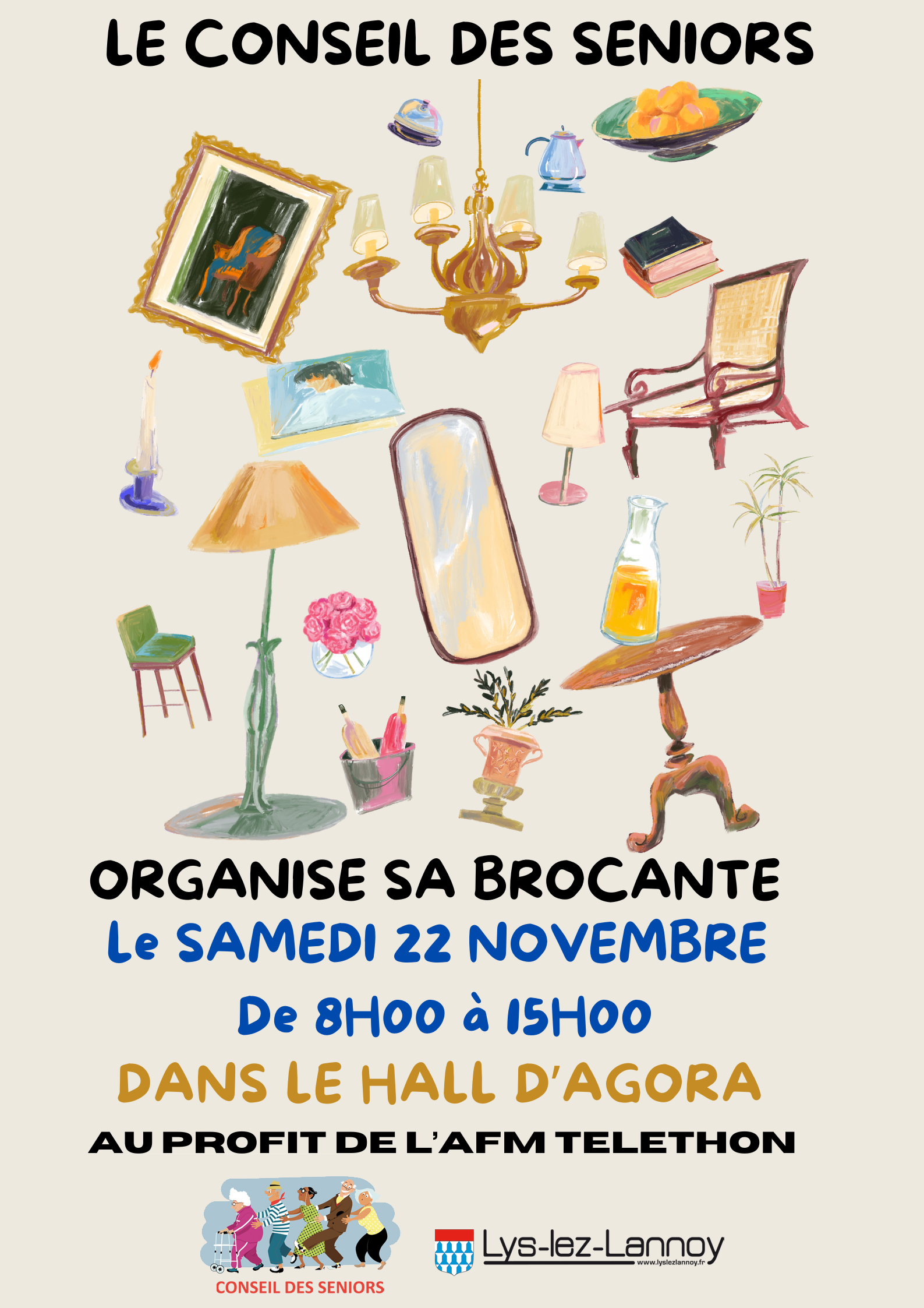 Braderie du Conseil des Seniors