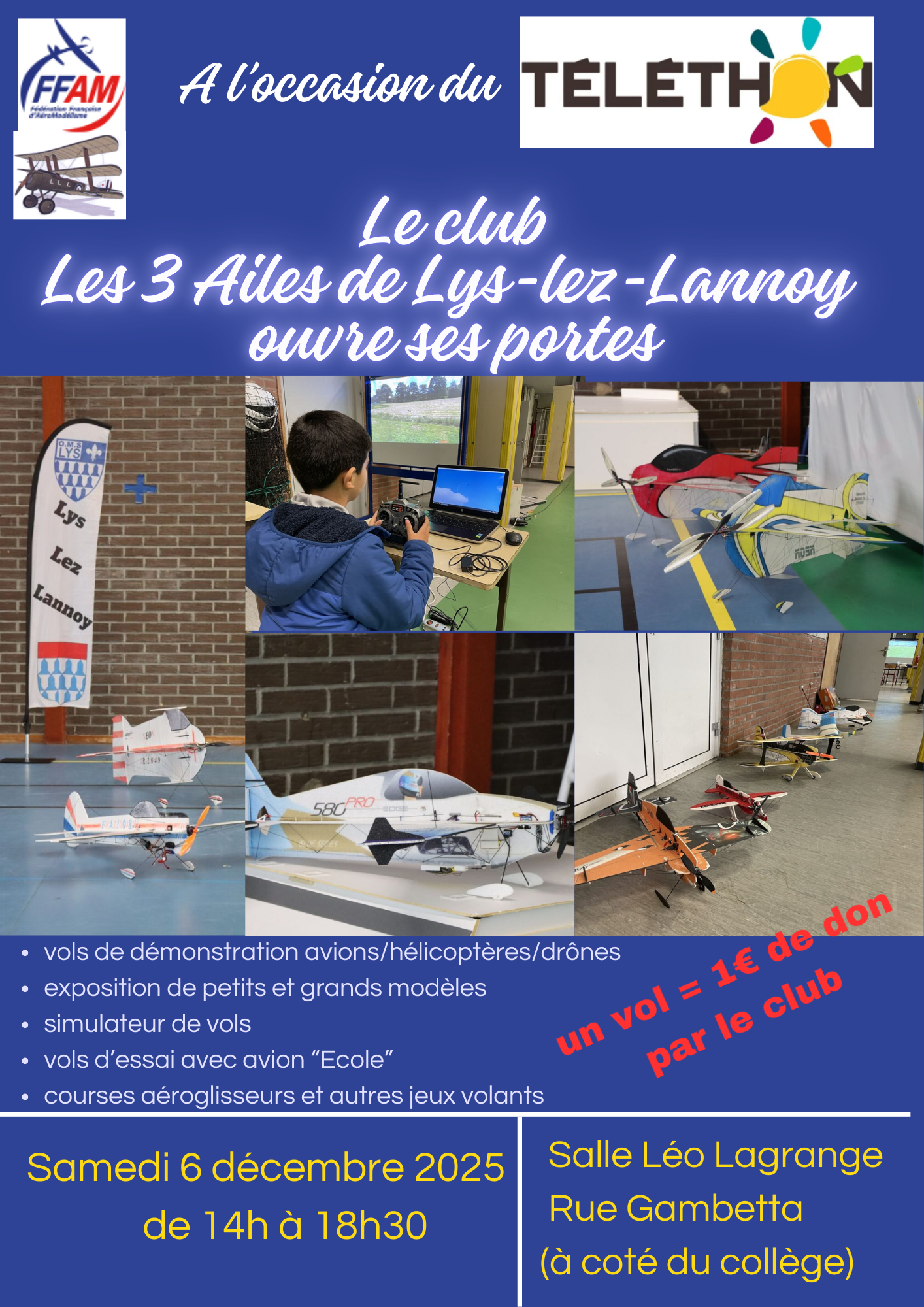 Portes ouvertes "Les 3 ailes de Lys-lez-Lannoy"