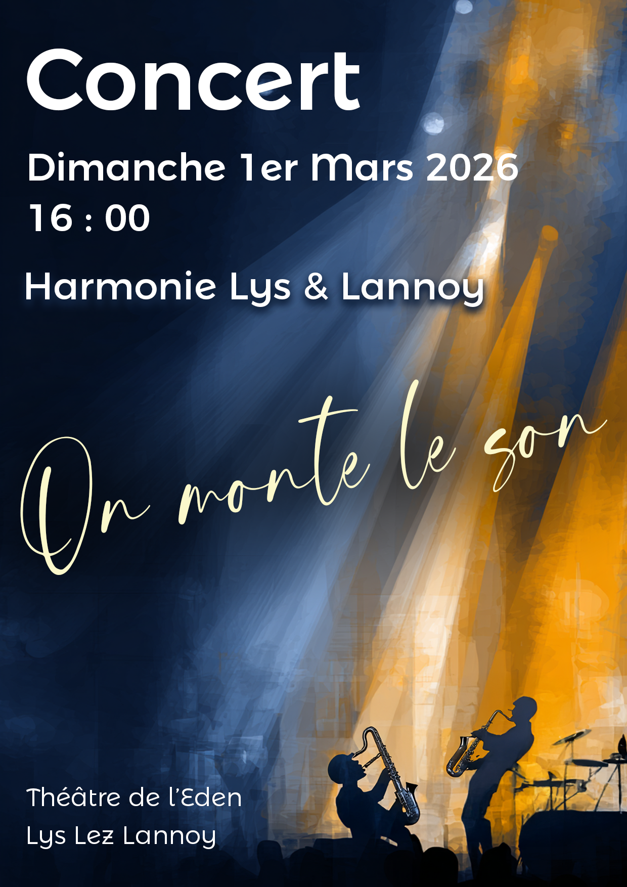 Concert de l'Harmonie de Lys & Lannoy