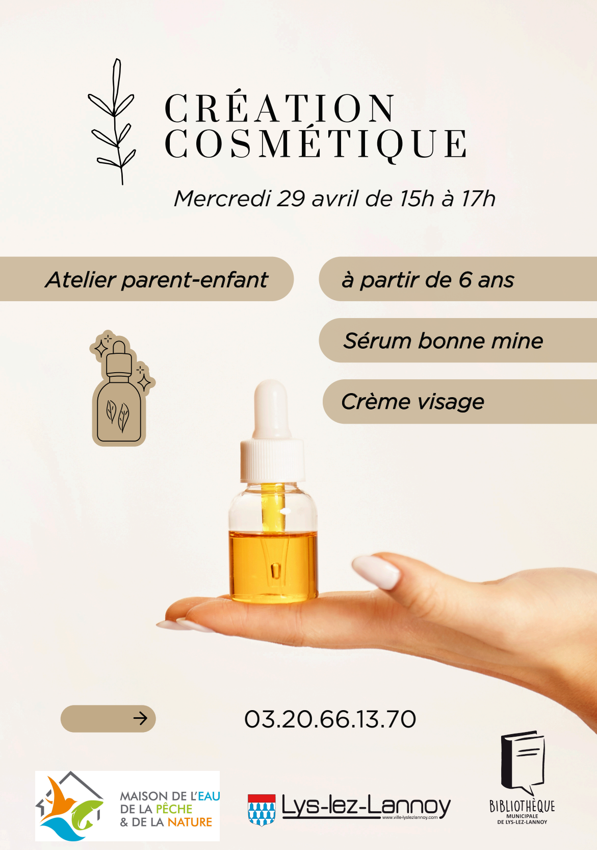 Atelier création cosmétique