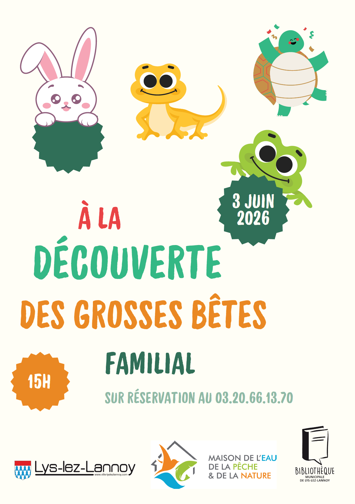 Atelier découverte "Les grosses bêtes"