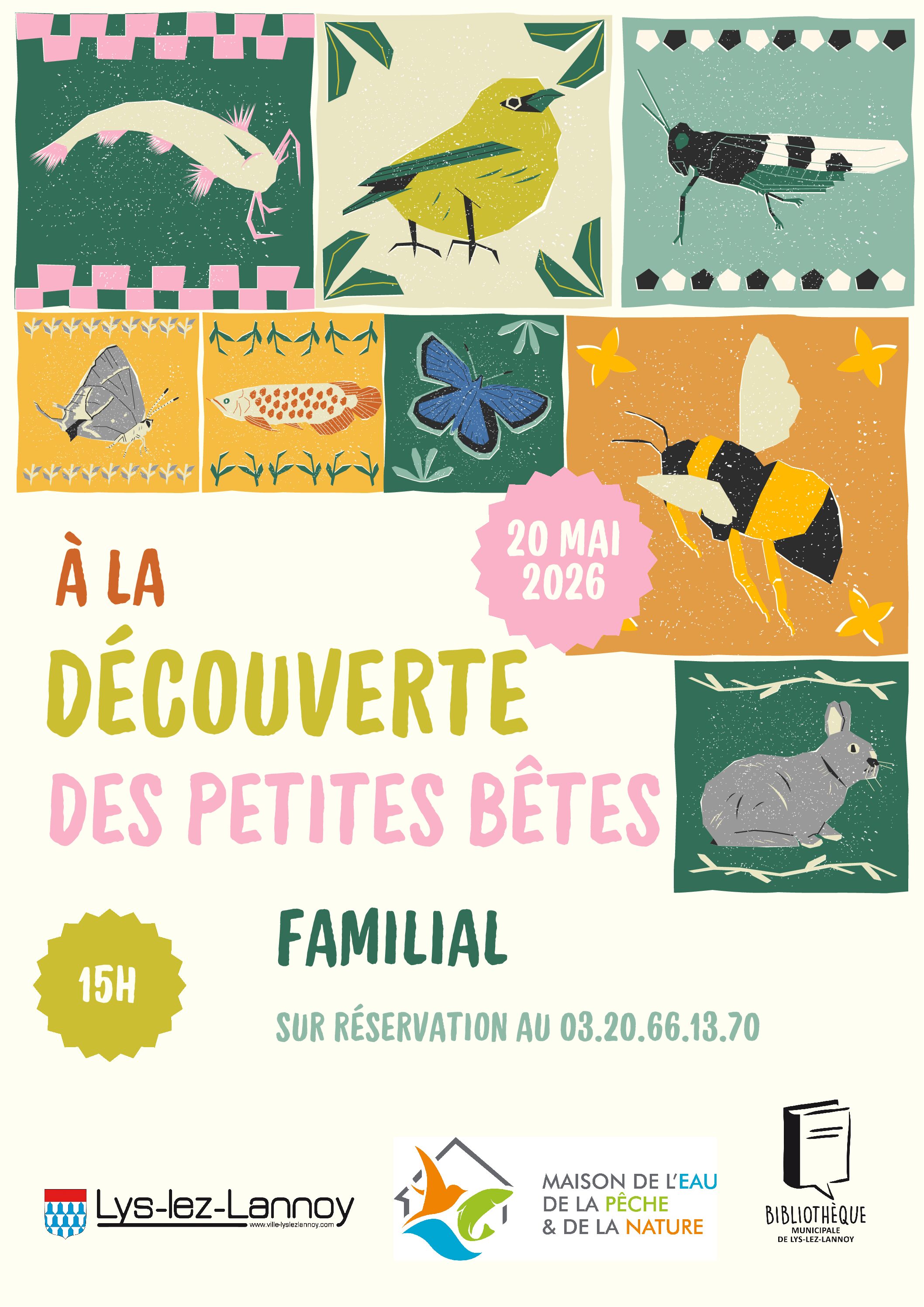 Atelier découverte "Les petites bêtes"