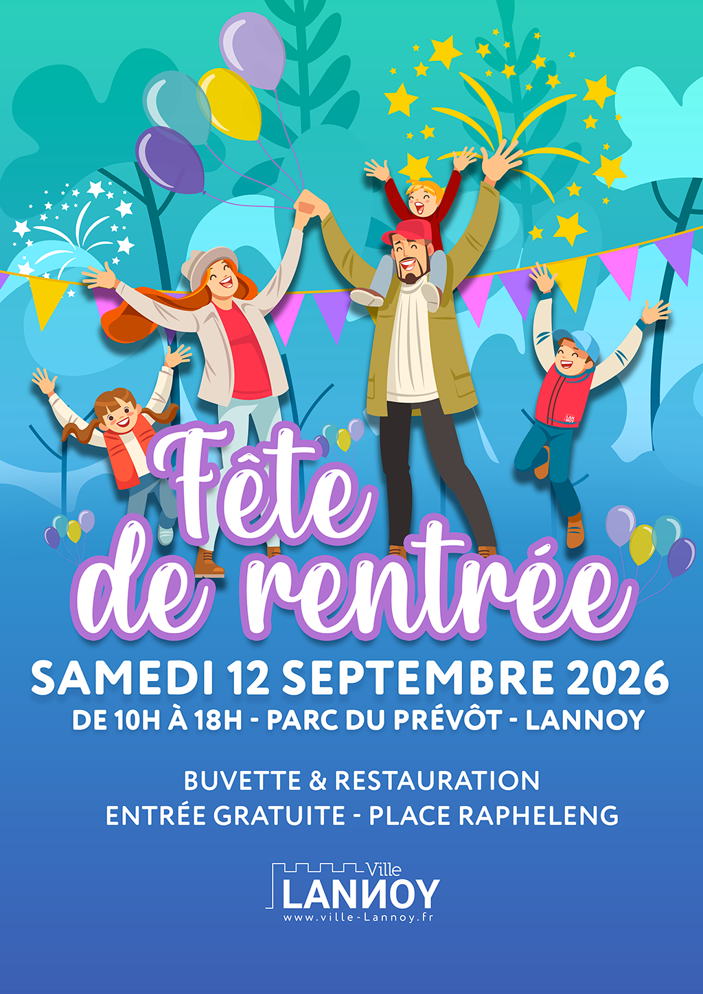 Fête de la rentrée à  Lannoy