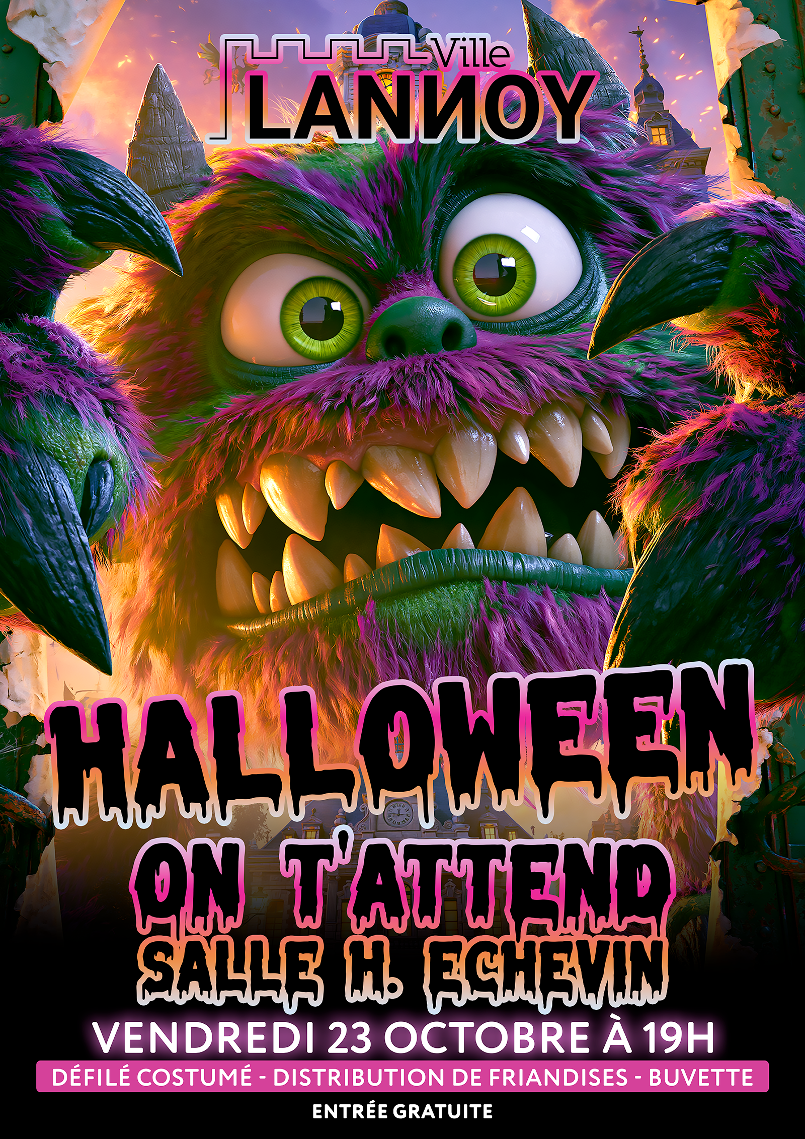 Halloween à Lannoy