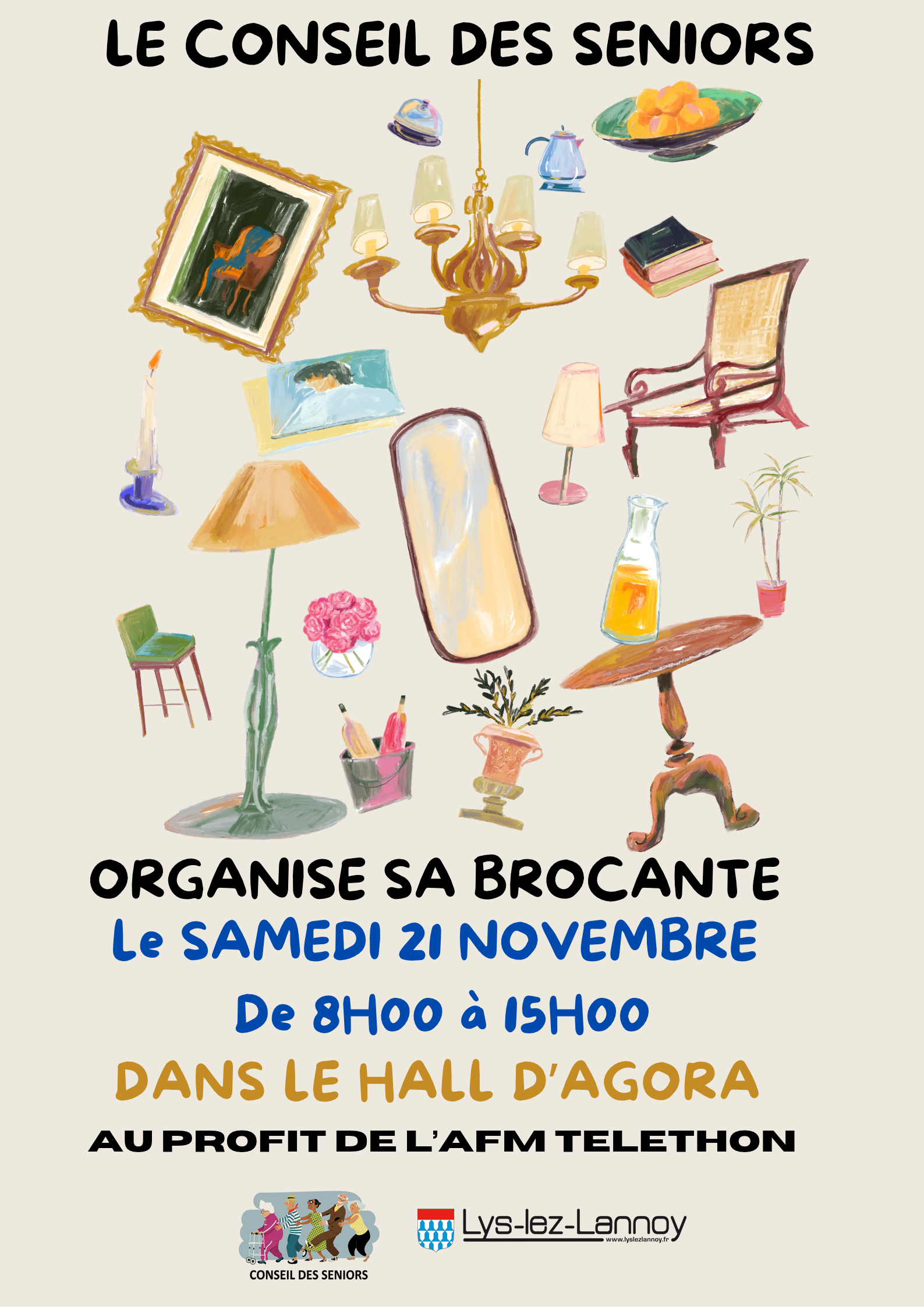 Braderie du Conseil des seniors